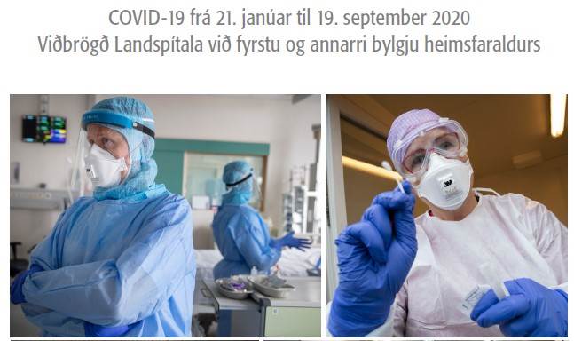 Farsóttanefnd Landspítala gefur út fyrri skýrslu um viðbrögð spítalans við COVID-19 heimsfaraldrinum