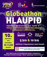 Globeathon hlaupið 10. september 2017 - auglýsing