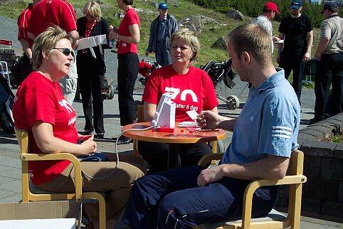 Blóðbankinn - Golfmót Og Vodafone