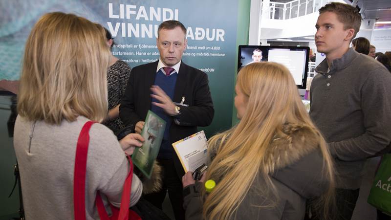 Landspítali kynntur á Framadögum háskólanema